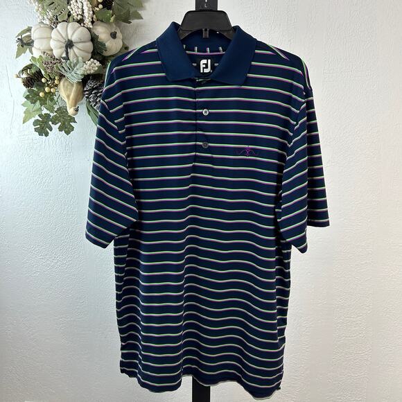 Foot joy, short sleeve men’s golf polo size medium - Picture 2 of 9